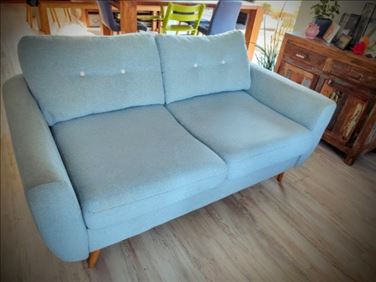 Abbildung: 2er + 3er Sofa Couch Scandi Chic skandinavisch
