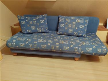 Abbildung: Doppelschlafsofa mit Bettkasten